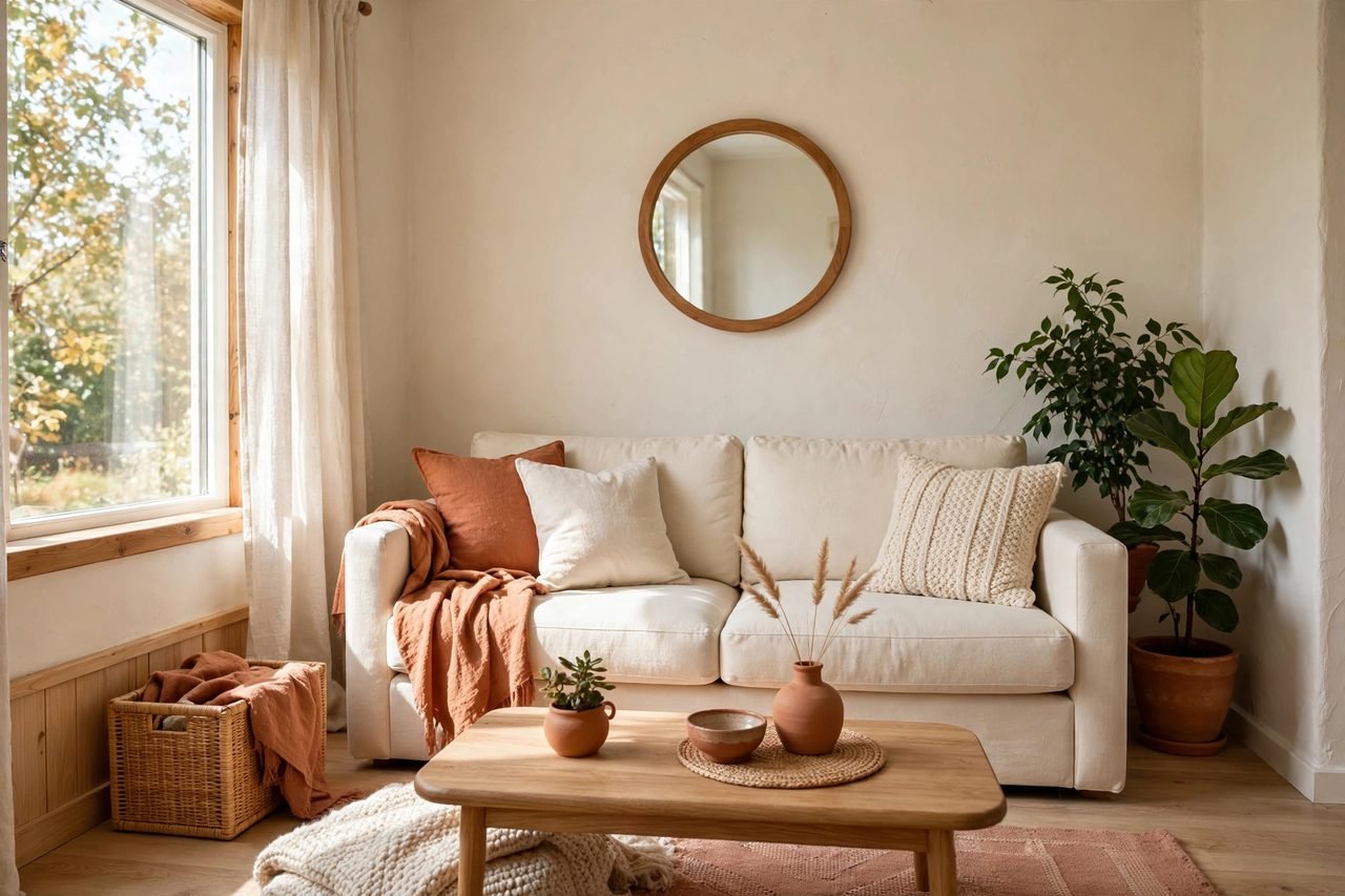 Sala pequeña: 10 trucos para que se vea más grande