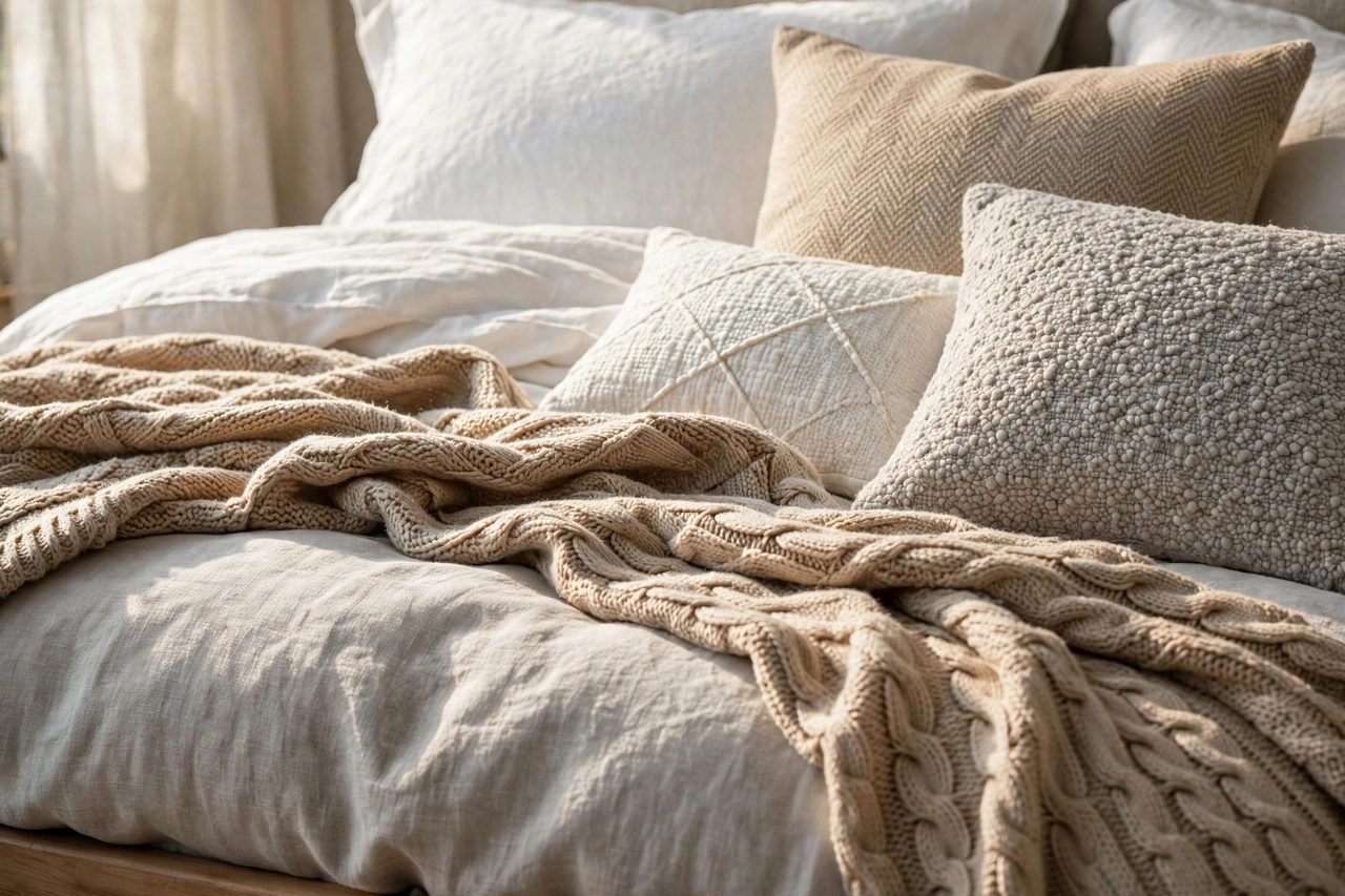 Ropa de cama por capas: el secreto de hotel en casa