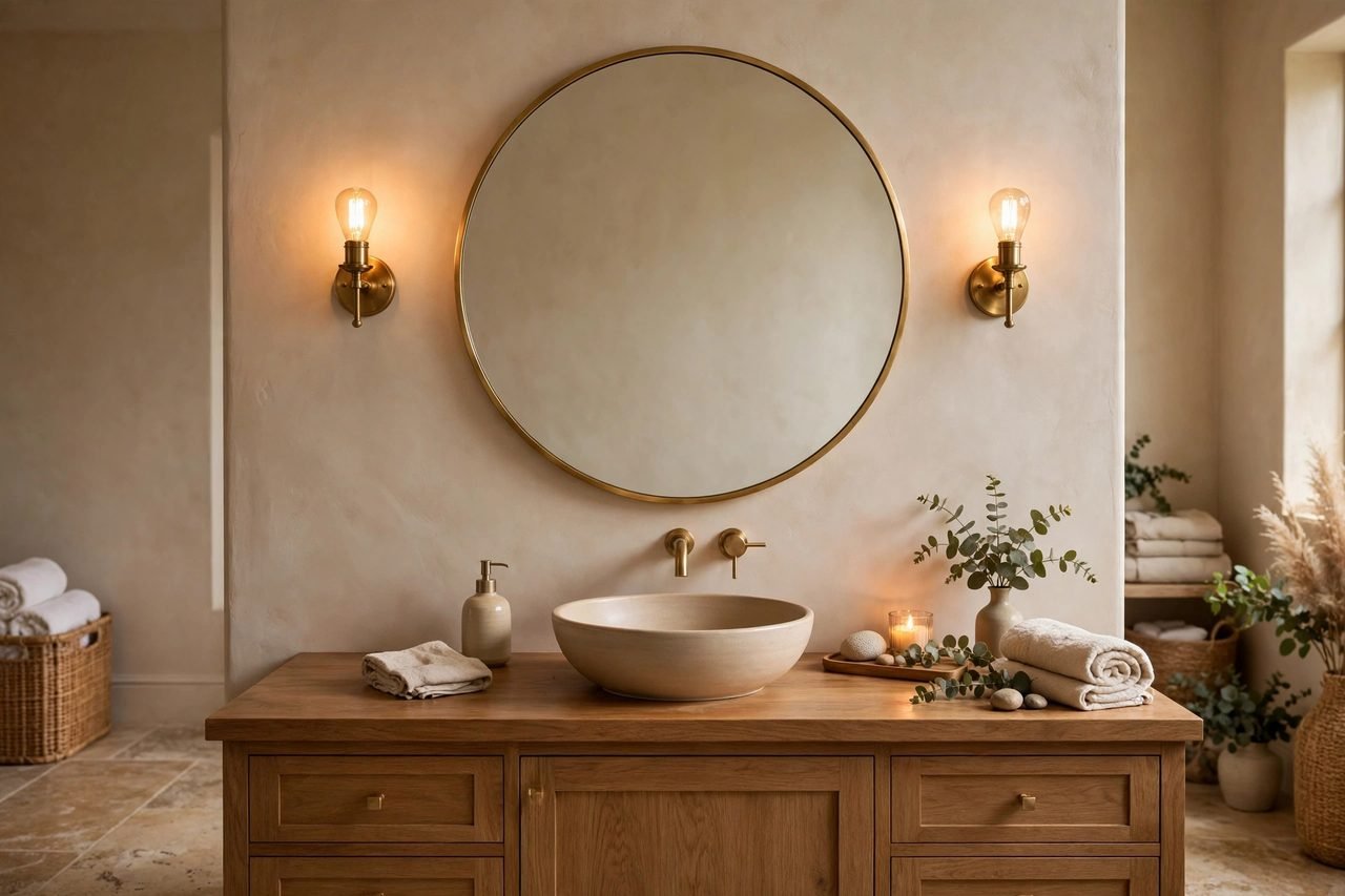 Espejos que agrandan el baño (guía práctica)