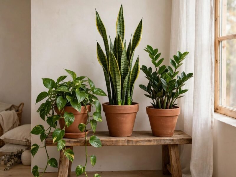 Plantas de interior para principiantes (10 fáciles)